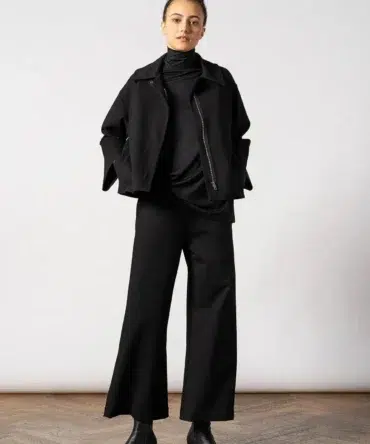 Lottie Wide Pants Black
