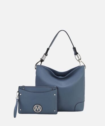Viviana Hobo Bag and Wristlet Set