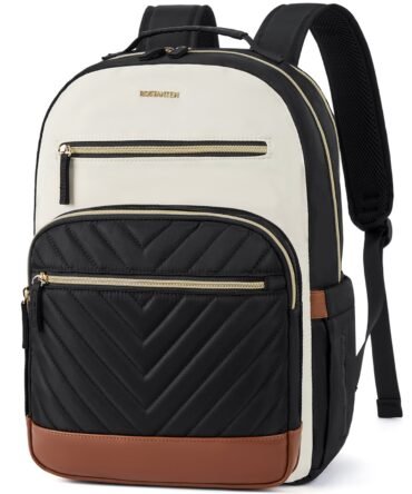 Minoru Quilted Patchwork 15.6“ Laptop Backpack