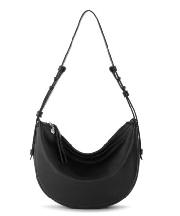 Tess Shoulder Bag - Leather - Black