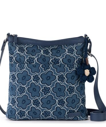 Banyan Basic Crossbody - Denim - Denim Retro Flower