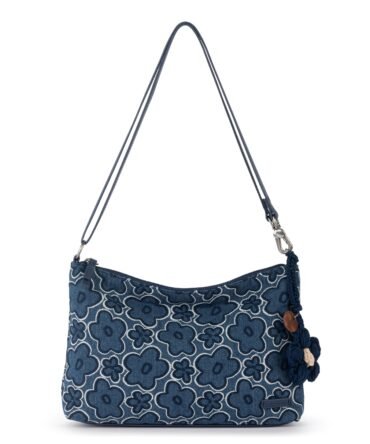 Lumi Crossbody - Denim - Denim Retro Flower