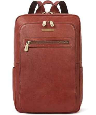 Luxury Italian Leather Backpack for Men