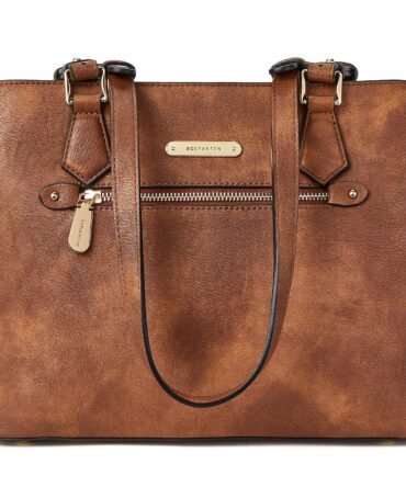 Women Handbag Faux Leather Shoulder Bag Soft Designer Top Handle Purses
