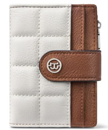 Luna Quilted Colorblock Leather Wallet - Secure RFID