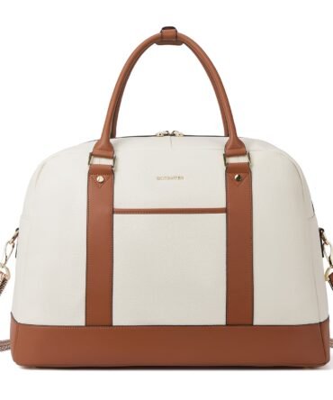 Zenobe Travel in Style: Women's Weekender Duffle Bag for the Fashion-Forward