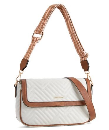 Kweli Quilted Vegan Leather Crossbody Purses