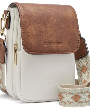 Phone Crossbody Bag – Diamond Pattern Strap