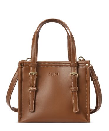 Leather Tote Bag for Women with Adjustable Shoulder Strap