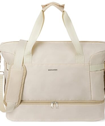 Judea Lightweight Weekender Bag with Shoe Compartment