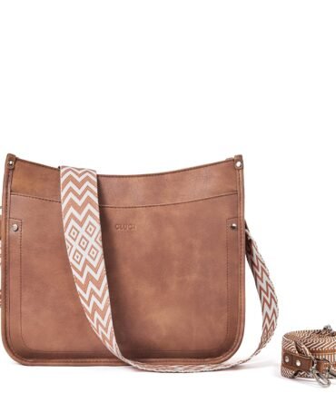 Crossbody Bags for Women With 2 Adjustable Guitar Straps Shoulder Bucket Bags