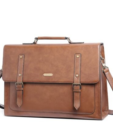 Marilyn British Style Ladies Leather Briefcase Messenger Bag