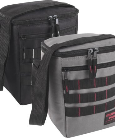 Fridge Pak 6 Can Printed Cooler Bag With Front Daisy Chain - 2 Colors