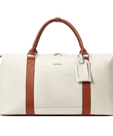 Judea Travel Duffle Bags Flight Friendly - Full Grain Italy Leather