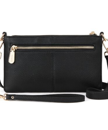Nola Chic and Convenient - The Wristlet Clutch Purse-Black