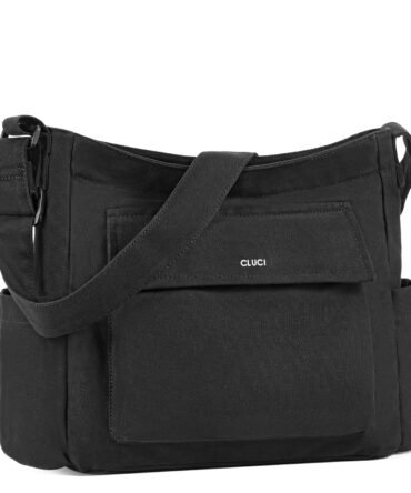 Canvas Messenger Bag Large Hobo Crossbody Bag Tote Bag for Women and Men hippie bag side bag satchel bags Shoulder bags