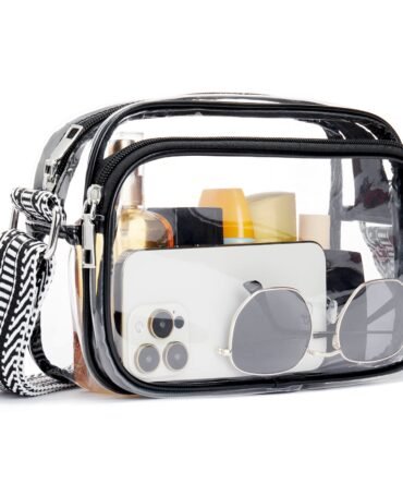 Nola Clear Stadium-Approved Crossbody Bags for Women
