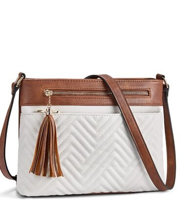 Nola Quilted Trendy Tassel Crossbody Shoulder Bag