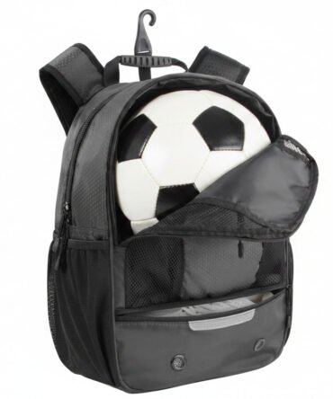 Universal Sports Backpack with Ball & Shoe Compartment - Grey