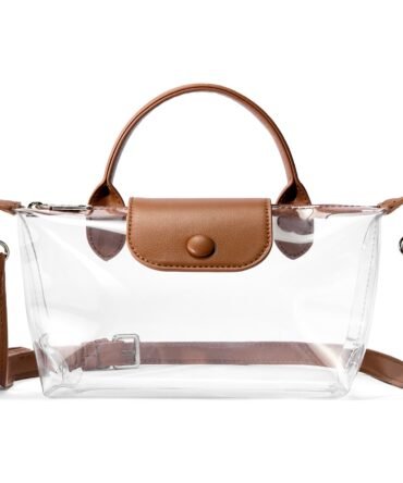 Clear Stadium Approved Crossbody Handbags For Concerts Sports Events