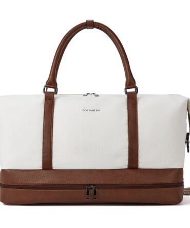 Zenobe Canvas Weekender Bag for Women