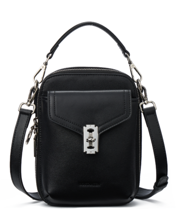 Nevin Vegetable-Tanned Genuine Leather Crossbody Phone Bag