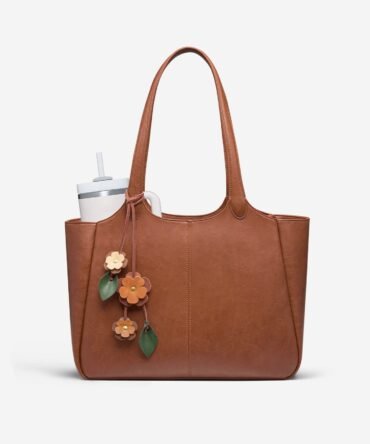Vegan Leather Tote Bag 22L/25L
